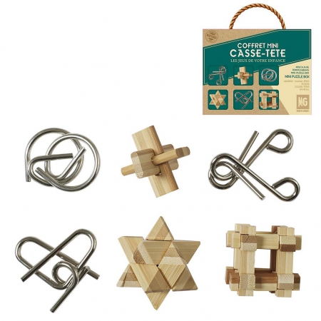 Assortiment mini casse-têtes pour enfants - Acheter votre casse-tête & jeux  de logique
