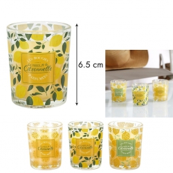 BOUGIE PARFUMEE CITRONNELLE 6.5 CM
