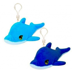 PORTE CLE PELUCHE DAUPHIN 12 CM