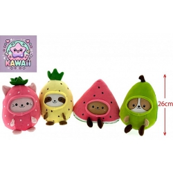 PELUCHE ANIMAL FRUIT KAWAII 26 CM