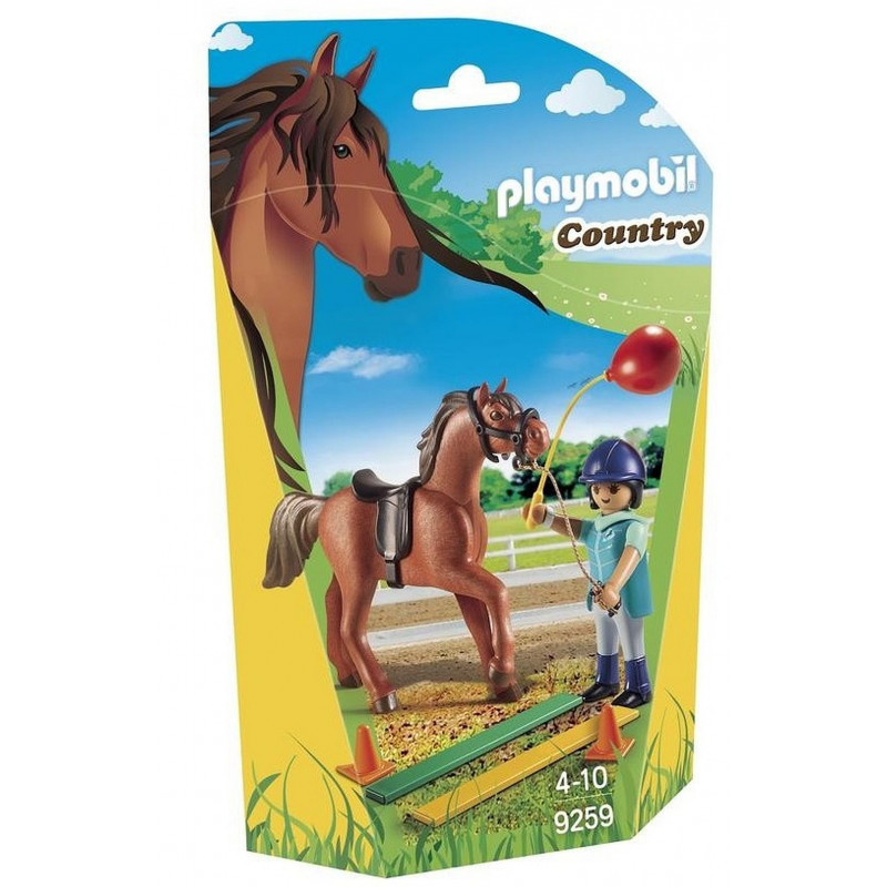 Ecuyere Avec Cheval Playmobil